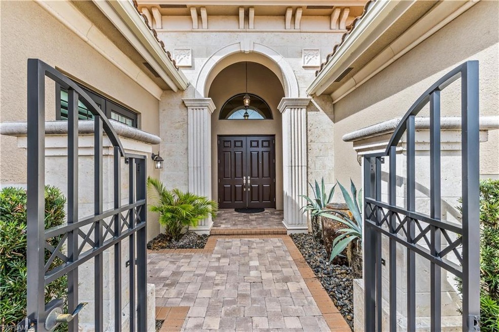 Stunning entrance with Travertine stone