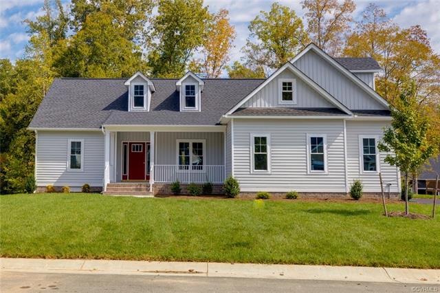 Craftsman Front Elevation w/Large Brick Porch