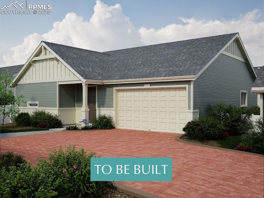 View of front of home with a shingled roof, decora