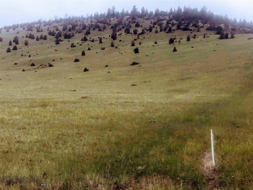 Sloping Lot with Timber toward top.
