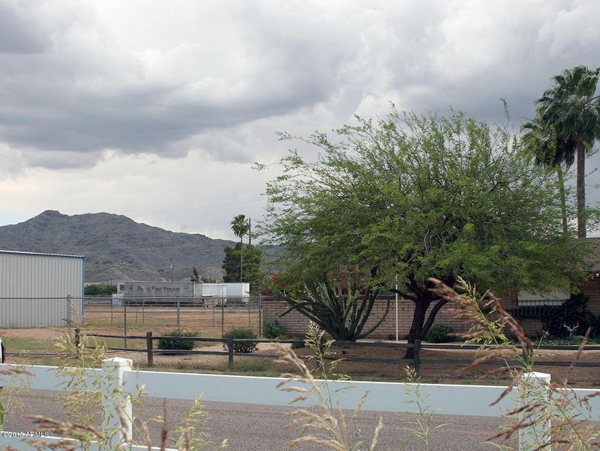 looking North From South Property Line