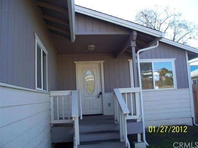 Front of house with trex decking porch.