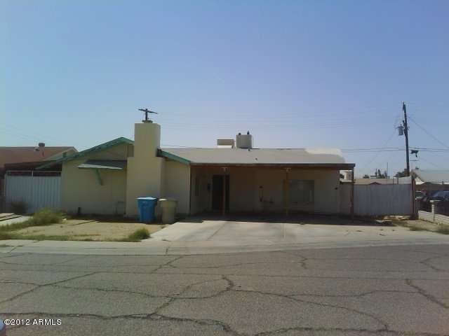 Front of the house
