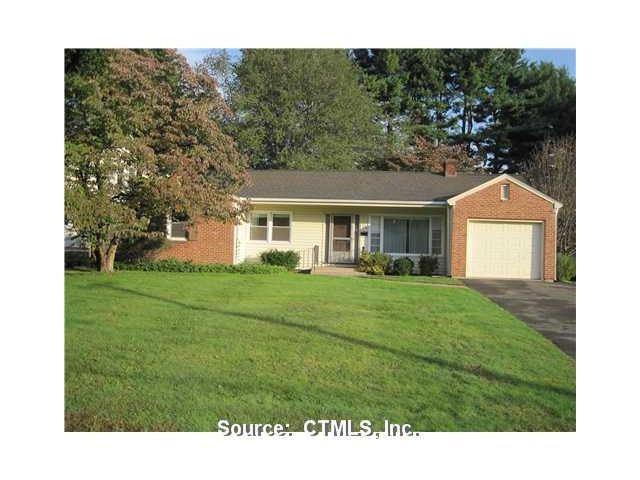 Exterior Front. Vinyl & Brick Exterior. All window