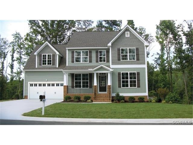 The home listed is under construction.  The home p