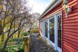 Deck on east side