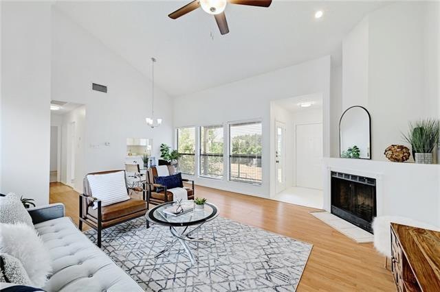 Featuring a luminous open concept living & dining 