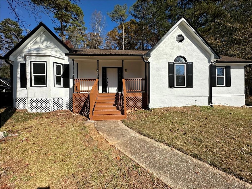Bungalow-style home featuring covered porch