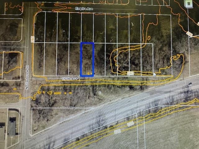 Aerial overview of property's location