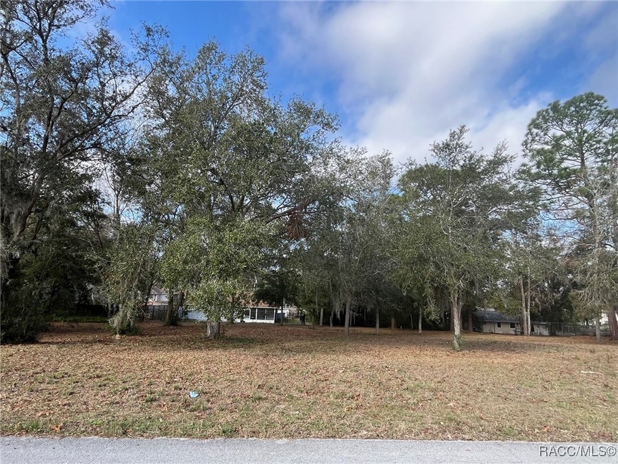 view from Drake Ave to the middle of the property