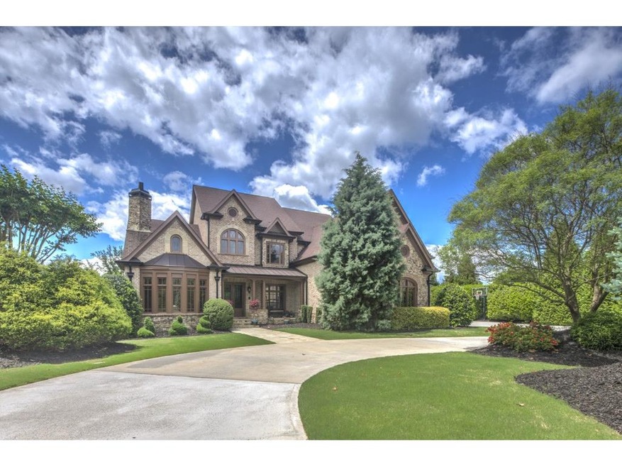 One acre estate with manicured grounds with outdoo