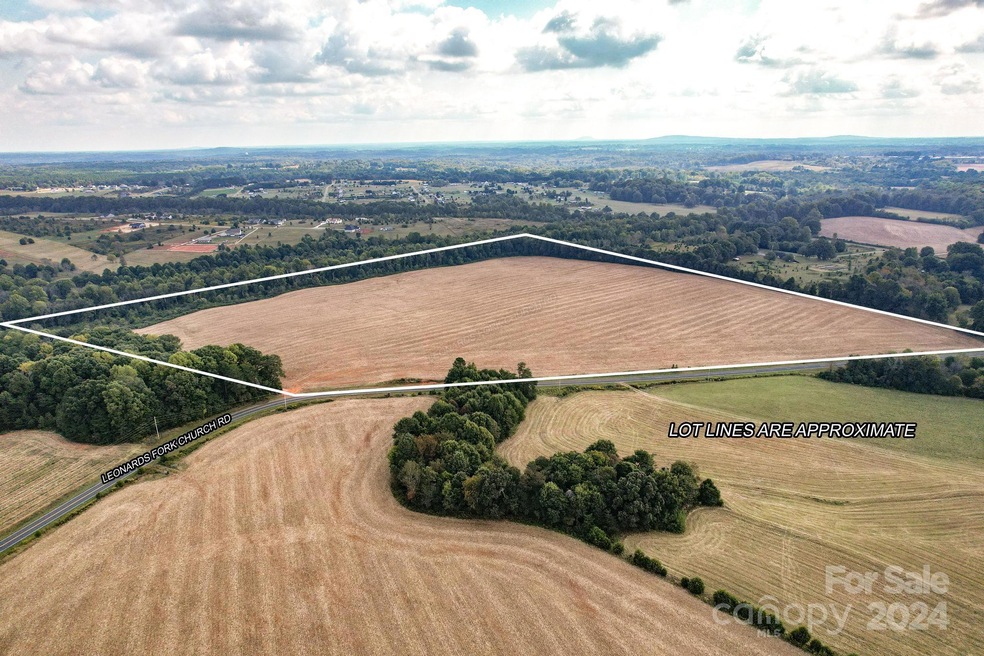 57 Acres Leonards Fork Church Rd, Crouse, NC 28033 MLS CAR4119640