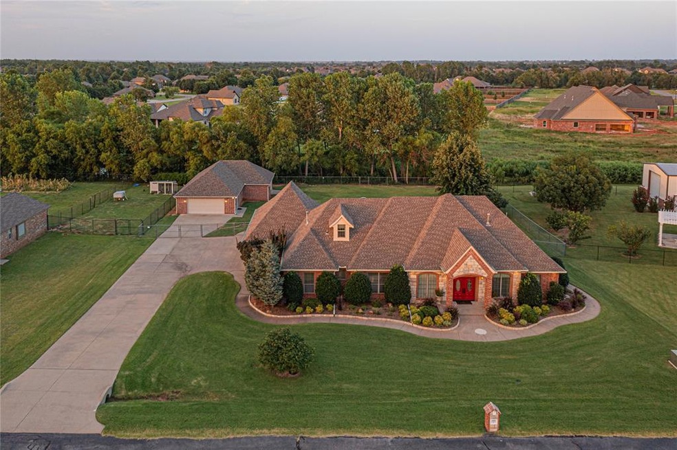 Aerial view of this stunning property