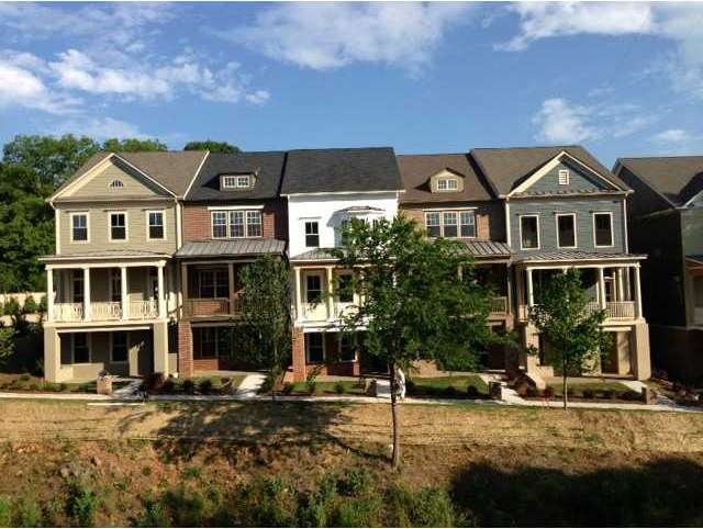 Exterior Front. John Wieland Townhomes on the Belt