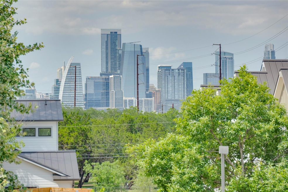 View of city skyline