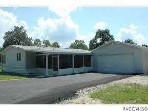 THE BACK AND THE GARAGE