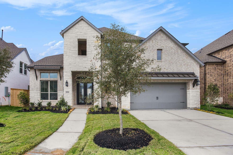 MOVE IN READY!! Westin Homes NEW Construction (Asher V, Elevation A) Two story cul-de-sac lot. 5 bedrooms. 4.5 baths.