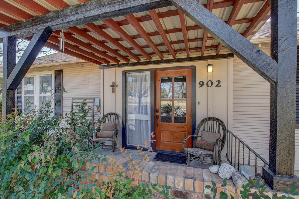 Front Porch Entry on 2nd Street