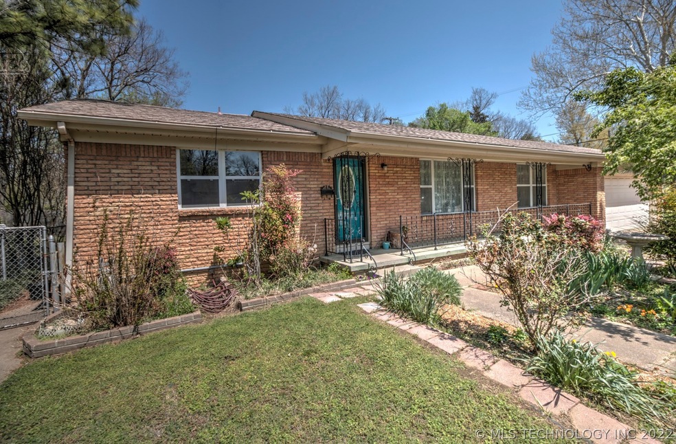 Front Yard view with flowers