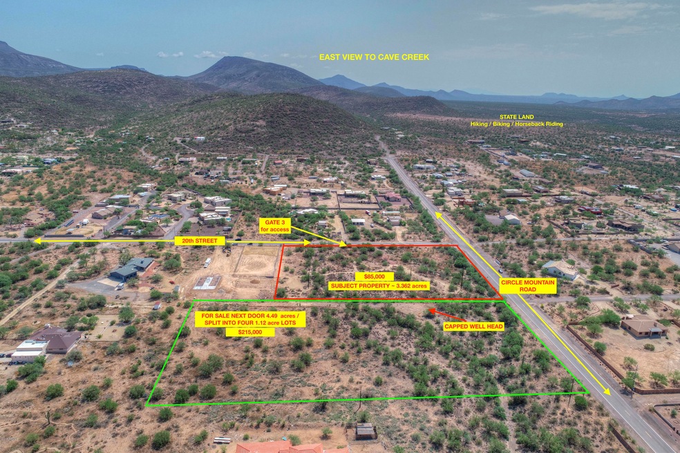 Aerial East View