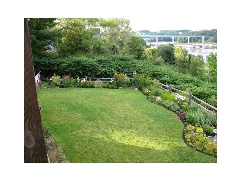 Land. gardens and view from the deck...