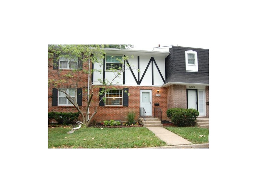 Beautiful front of the townhome