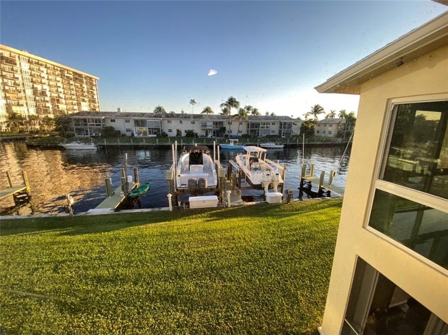 Views of the boat docks