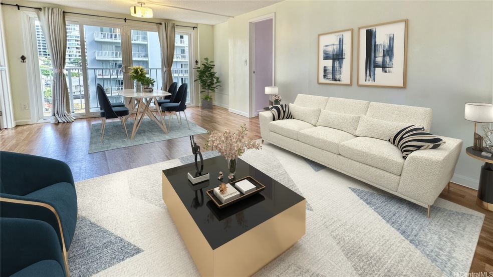 Enhanced Image (Digitally Staged) - Living Room