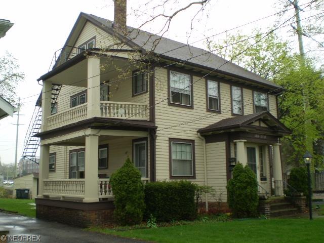 Spacious porches for 1st and 2nd floor units