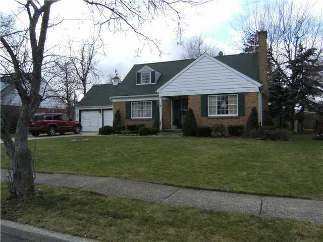 Exterior Front. BRICK & FRAME CAPE W/3 BRMS, 2 FUL