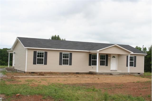 Brand new home located on Double Bridges Road. 3-4 miles from city limits. Yard work, gutters and drive to be completed.