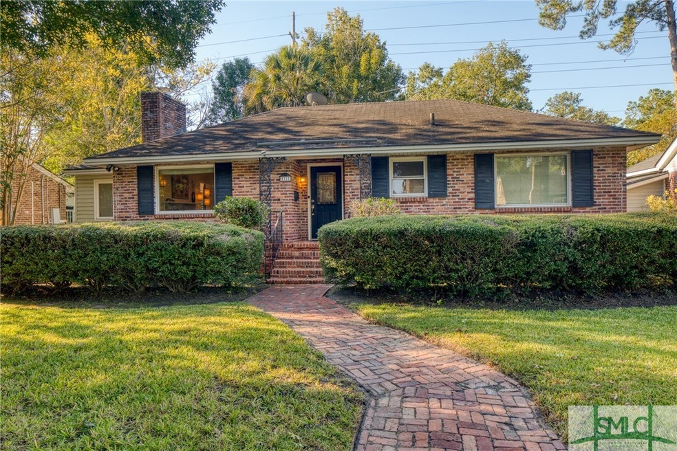All brick ranch home