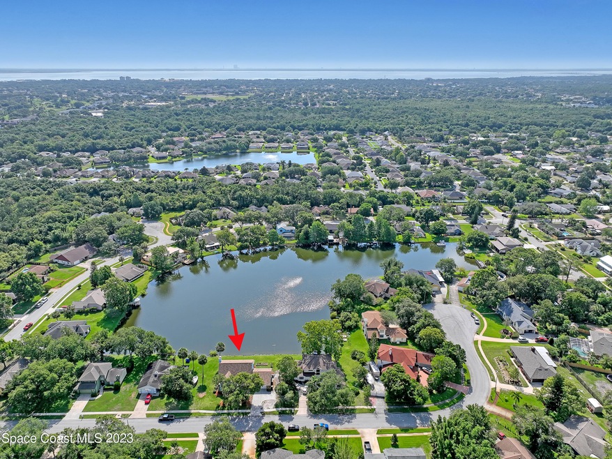 Aerial Gorgeous Peaceful Area