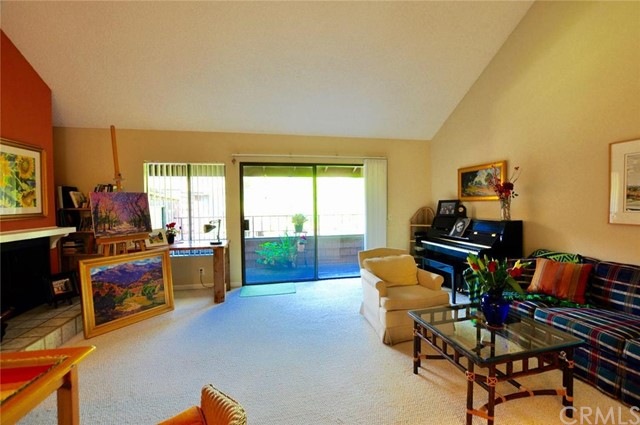 LARGE OPEN LIVING ROOM WITH CATHEDRAL CEILING, FIR