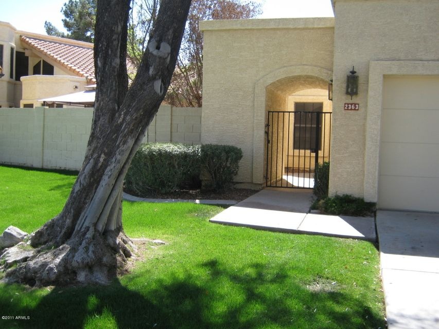 Front of the house