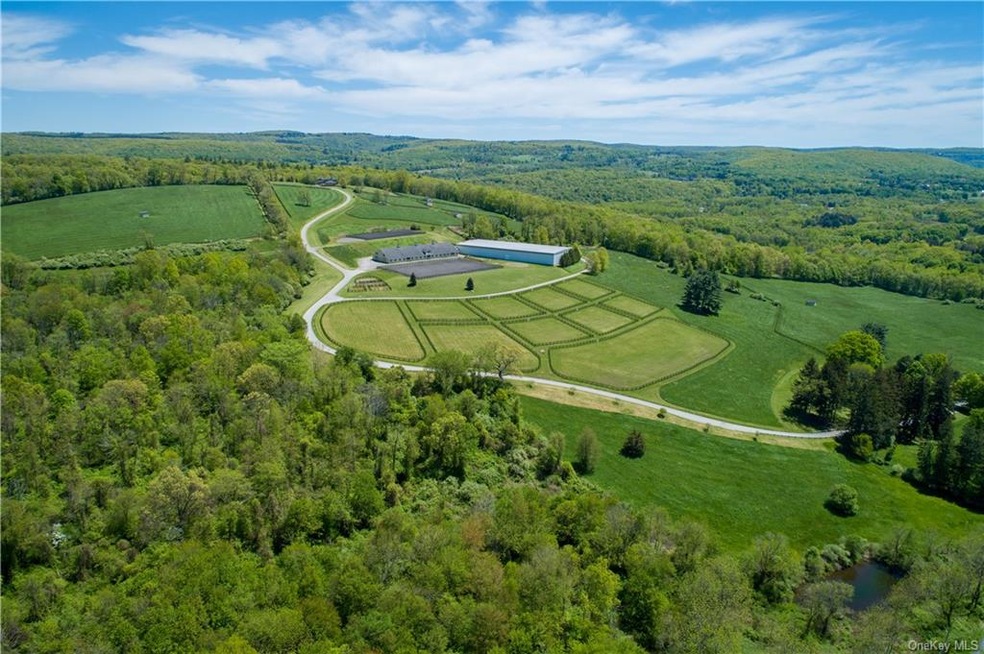 A pastoral landscape of 160 acres of rolling land 