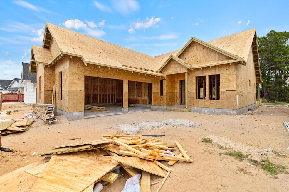 PLW 20 Cyra plan is wrapping up framing. Progress photos taken 10-28-25