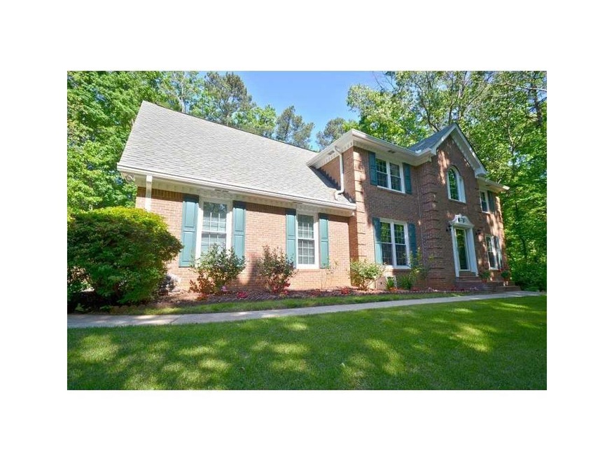 Exterior Front. Brick beauty in sought-after Steep