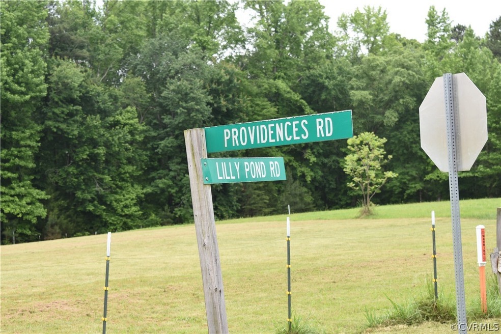 Community sign with a yard