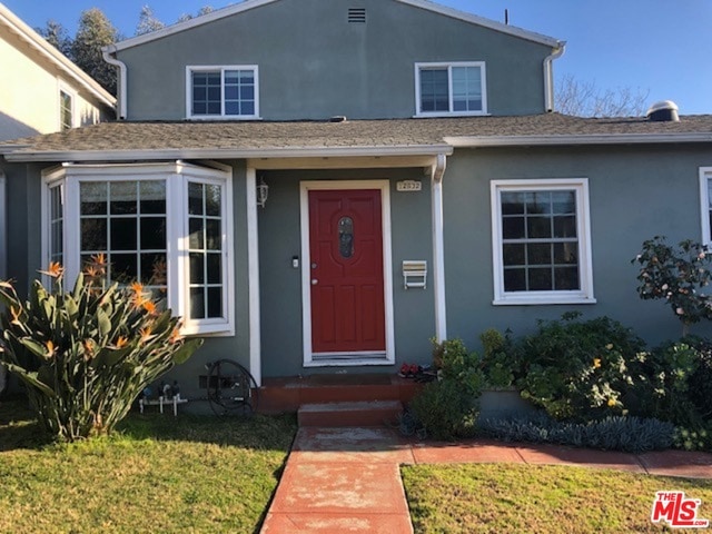 Fruit tree filled front of home