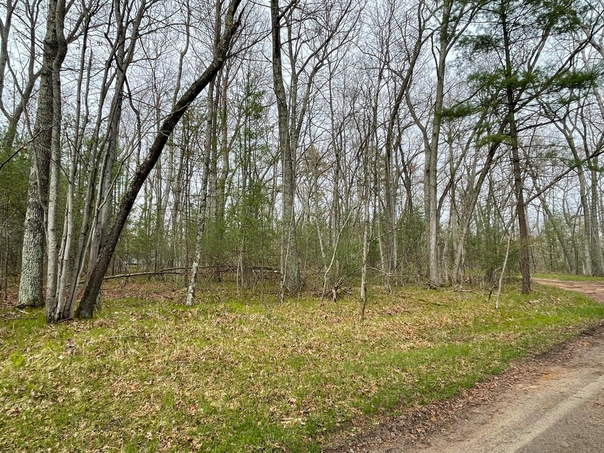 Road frontage at corner