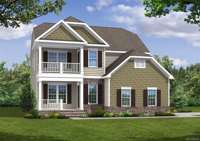 Artists rendering of a Cypress III plan. Actual ho
