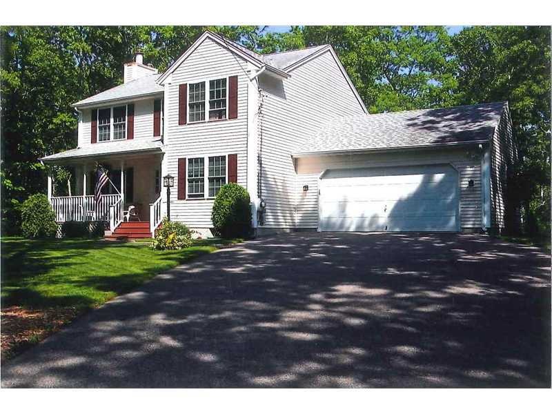 Exterior Front. Summer picture, beautiful yard