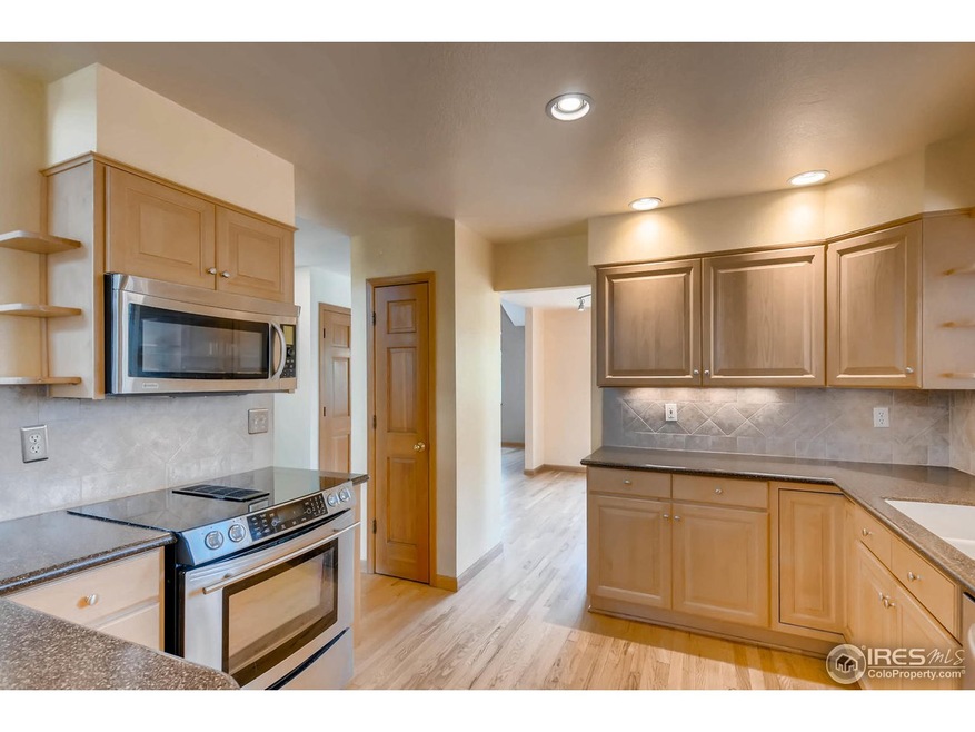 Kitchen from island