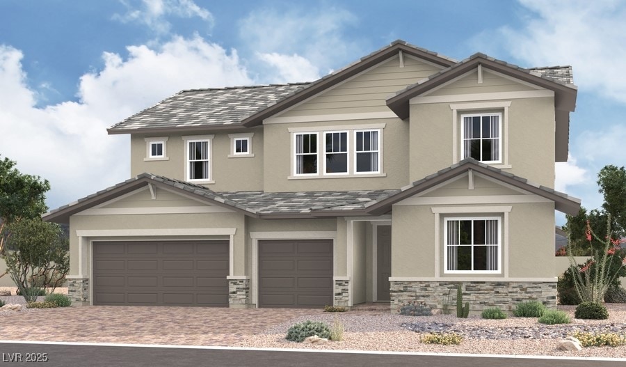 Dayton Plan ~ Elevation B ~ Rendering