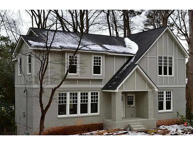 Exterior Front. Almost finished! Will be complete 