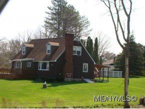 West side of house