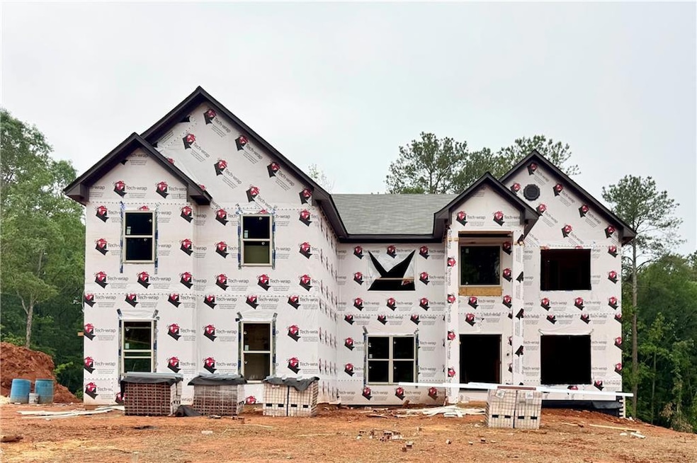View of property under construction