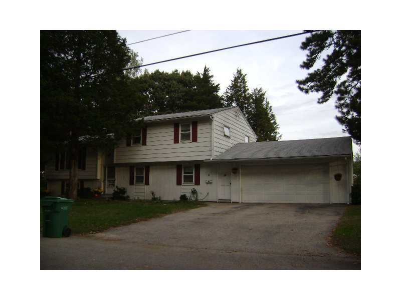 Exterior Front. 3 LEVEL RANCH ON FENCED IN LOT IN