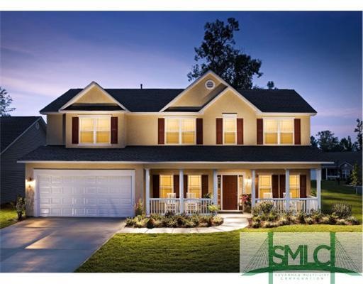 Exterior Front. Example Exterior of Glenmore Model